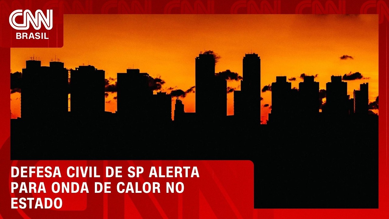 Clima extremo: Defesa Civil de SP alerta para onda de calor no estado | CNN 360º
