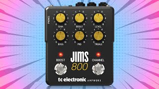 Video thumbnail for Classic JCM800 tones? TC Electronic Ampworx Jims 800 by Budget Pedal Chap