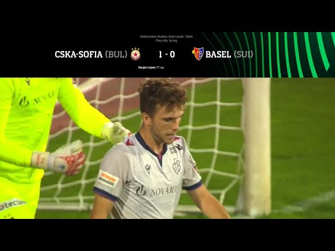 PFK CSKA Sofia 1-0 FC Basel