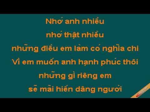 Chuot Yeu Gao Karaoke - Lương Bích Hữu - CaoCuongPro