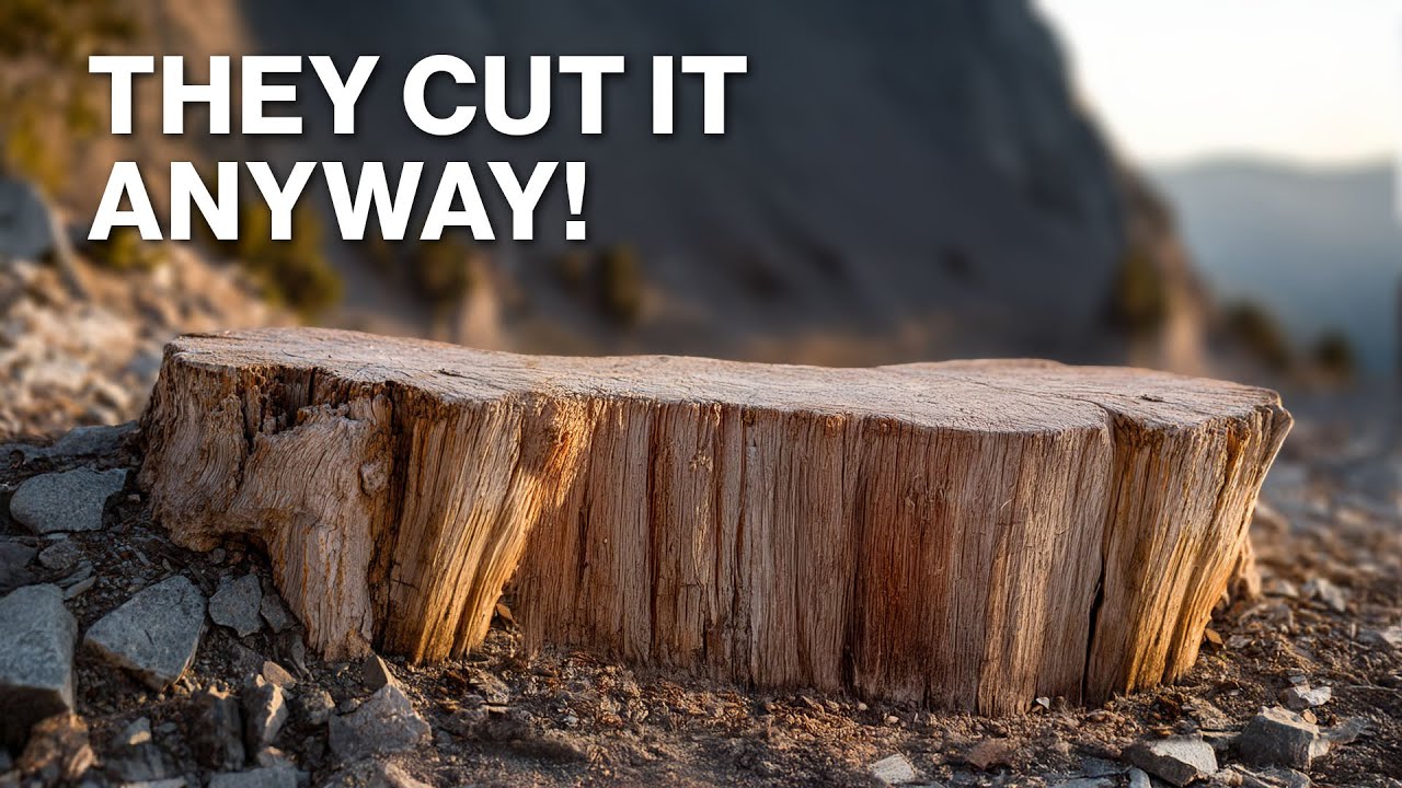 This WAS The Oldest Tree In The World!