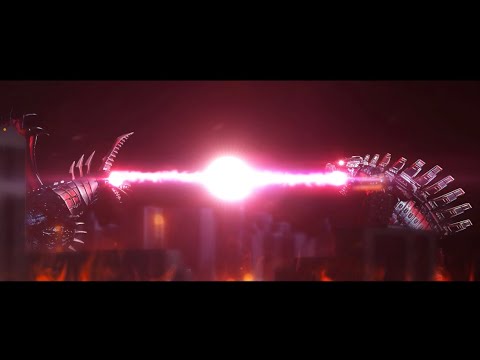 Mechagodzilla vs Gigan (Beam Clash) stop motion short