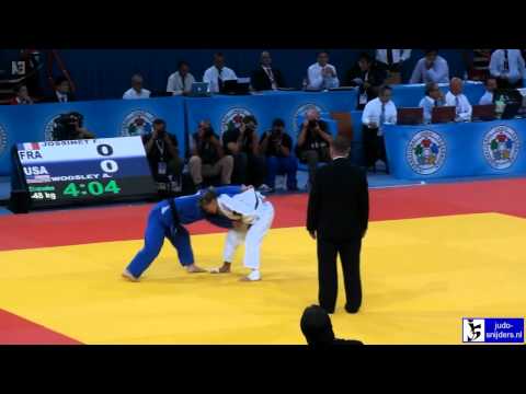 Judo 2011 World Championships Paris: Jossinet (FRA) - Woosley (USA) [-48kg]