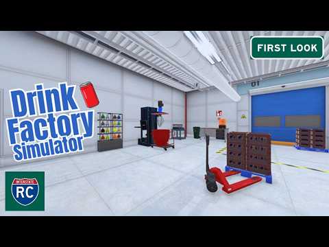 Drink Factory Simulator Demo First Look - The Quest for the Perfect Beverage!