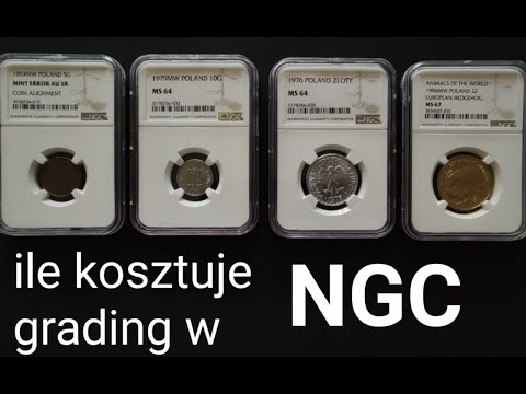 Ile kosztuje Grading w NGC, cena za wysłanie monety oraz marża dla pośrednika jeśli nie masz konta