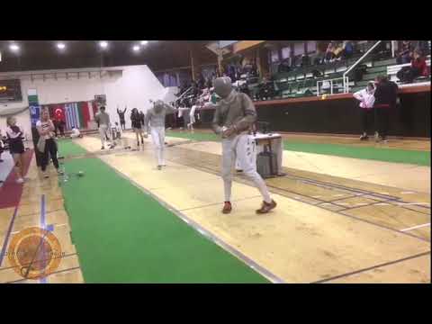 Godollo 2019 Cadet Men's Sabre World Cup - L8 - Madrigal ESP v Golokov RUS