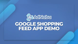 AdNabu for Google Shopping video
