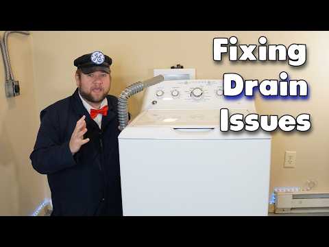 GE Washer Won't Drain Water - How to Troubleshoot and Fix