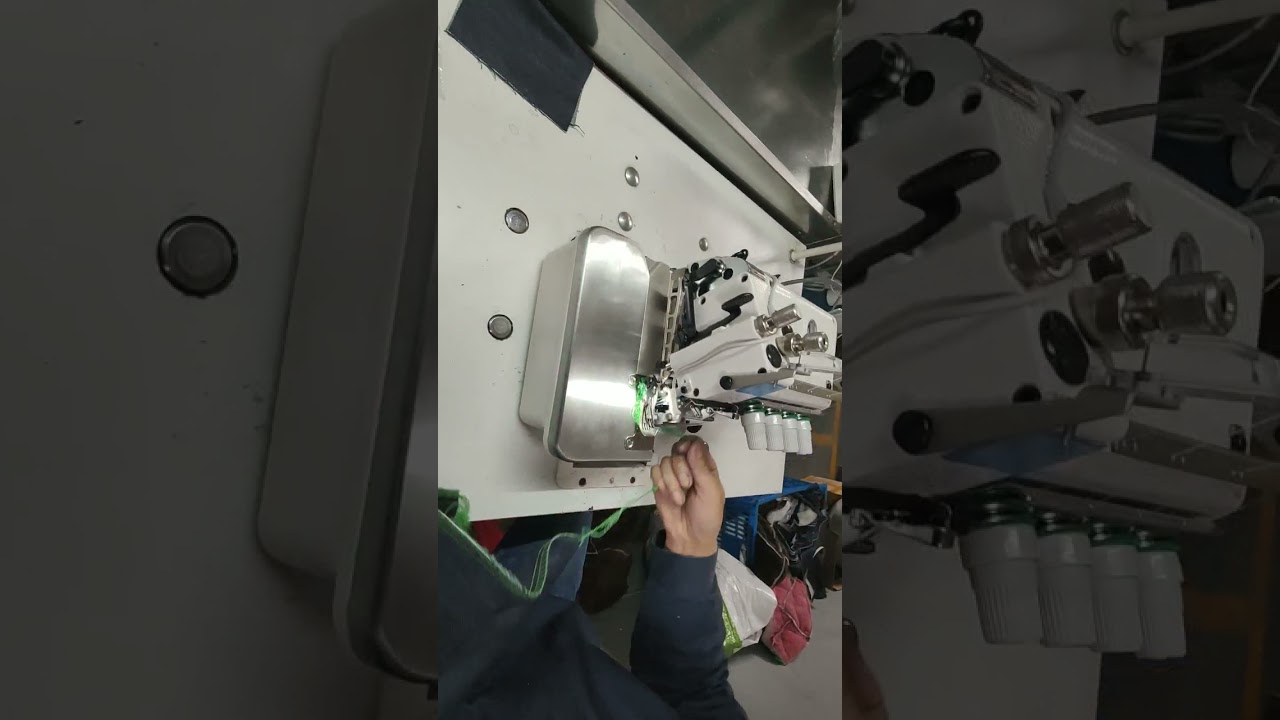 EA5216T-4AT-EUT Direct Drive Super Hight Speed Flat-bed top and bottom feed overlock sewing machine