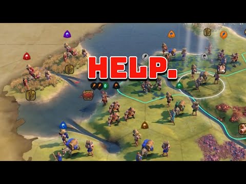 True Earth Start is BROKEN in Civ 6 #shorts