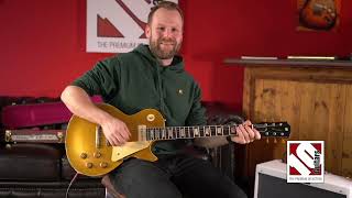 Video thumbnail for 2022 Panucci 59 Inspired Goldtop All Gold HB P90 Heavy Aged | Guitar Demo by Ten Guitars TV
