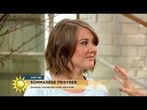 Fixa sommarens hetaste frisyr  - Nyhetsmorgon (TV4)