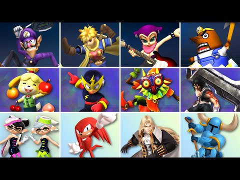 Super Smash Bros. Series - All Assist Trophies [2008 - 2025]
