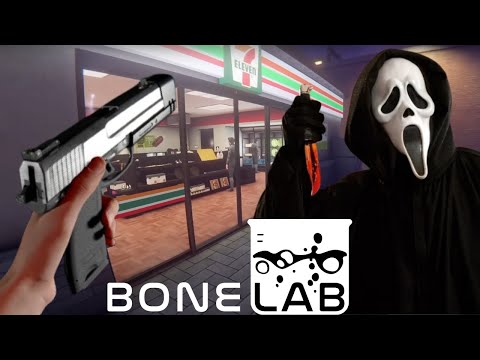 I Became Ghost Face At 711 - Bonelab Mods/Movie