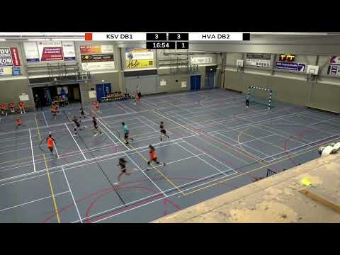 KSV DB1 - HV Aalsmeer DB2  1ste helft