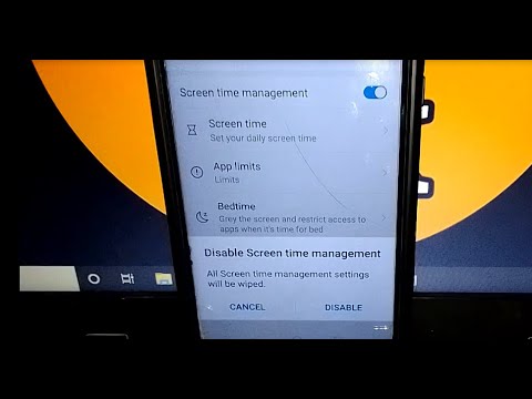 how to disable screen time management in huawei honor 20i mobile