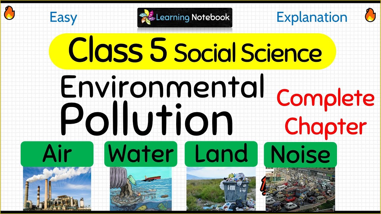 Environmental Pollution (Complete Chapter)