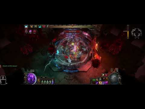 PoE Delve depth 6000+ nodes: The Grand Architect's Temple (Depth: 6010) -  Ahuatotli, the Blind boss