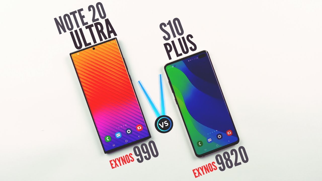 Samsung Galaxy Note 20 Ultra vs S10 Plus Speed Test Comparison