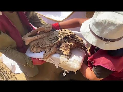 Archaeologists Find 1200-Year-Old Mummy With Skin and Hair