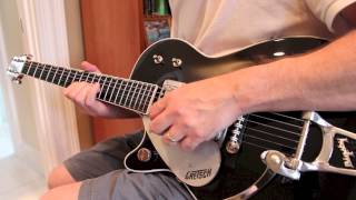 Video thumbnail for Gretsch Duo Jet 6128T Lefty Guitars Only by leftyguitarsonly