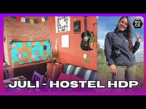 ENTREVISTA JULI ANFITRIONA DEL "HOSTEL DEL PUEBLO. AMBOY"