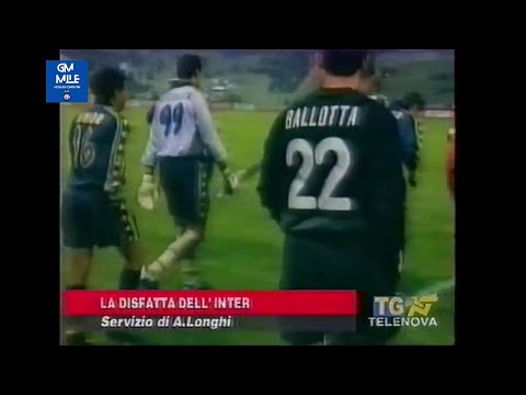 2000-01 (4' And Tim Cup - 29-11-2000) Parma-INTER 6-1 Servizio TG Telenova