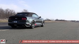 AWE S550 Ford Mustang EcoBoost Touring Edition Axle-back 