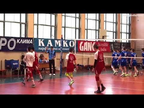 BULGARISCHE VOLLEY MEISTERSCHAFT 17/18 - VK CSKA Sofia (U15) vs. VK SLIVNISHKI GEROI (U15) 22.04.18