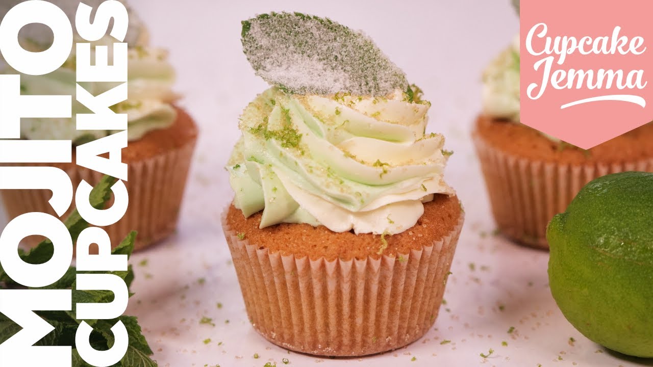 It's Time for Mojitos! Mojito Cupcakes Recipe! Fresh, Zingy and Boozy!