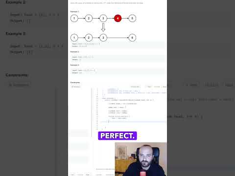 Remove Nth Node from End of List - LeetCode - Solution Part 2