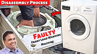 Front Load Washing Machine Disassembly Process Step By Step