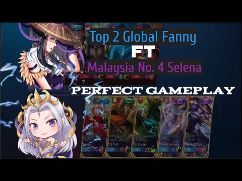 Top 1 Global Fanny (Randy25Woii) Ft Malaysia No. 4 Selena | Mobile Legends: Bang Bang