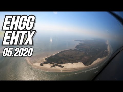 VFR Groningen Eelde EHGG - Texel EHTX via Frisian Islands