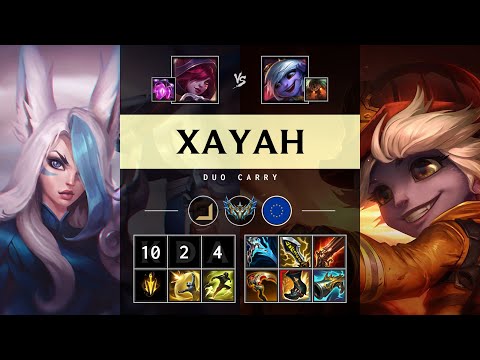 Xayah ADC vs Tristana - EUW Challenger Patch 25.10