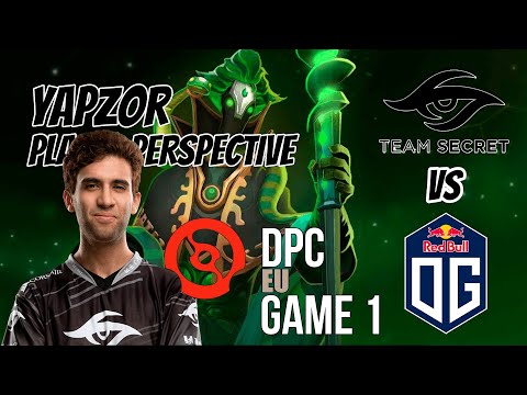 YapzOr [Rubick] Team Secret VS OG - DOTA PRO CIRCUIT 2021 - GAME 1