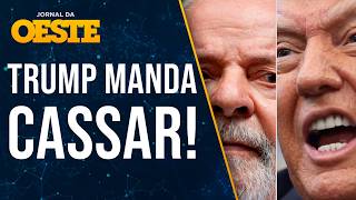 URGENTE: Trump empareda Lula e manda revogar visto da embaixadora do Brasil nos EUA