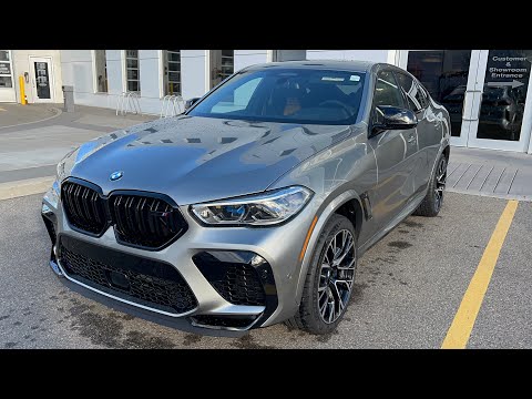 2022 BMW X6 M Competition Donington Grey on Midrand Beige Walkthrough & Exhaust