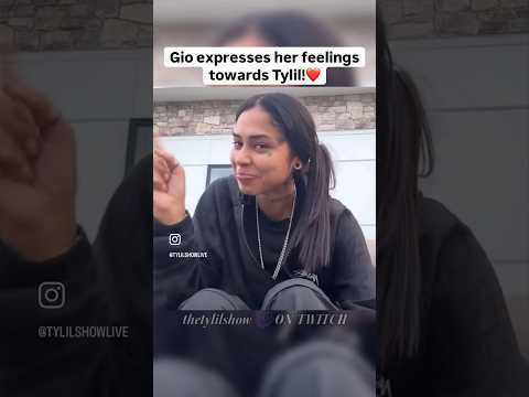 Gio expresses her feelings towards Tylil❤️  #ai #streamer #gio #tylil #twitch