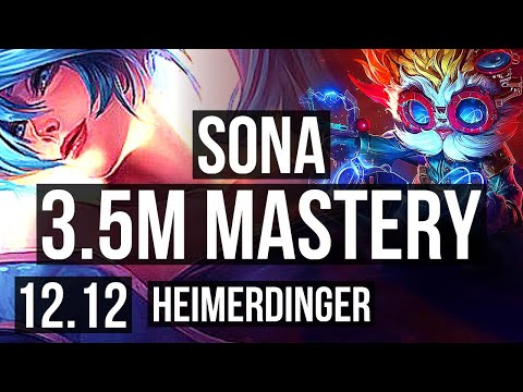 SONA & Twitch vs HEIMERDINGER & Kalista (SUP) | 2/1/19, 3.5M mastery | EUW Master | 12.12