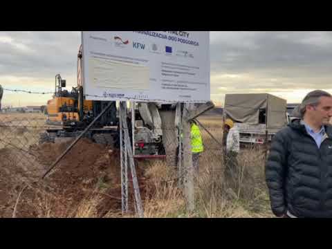 Počela izgradnja kolektora, video Nemanja Vlahović, Dan