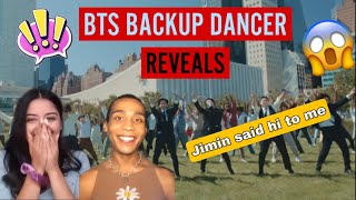 BTS backup dancer reveals: BTS‘s true personality on set, how he got the job and much more (ENG)