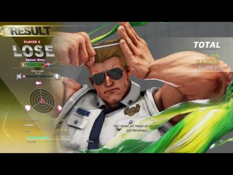Rise Caba (Guile) Vs Adonai_Nova (Cammy)