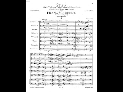 Franz Schubert – Octet for winds and strings