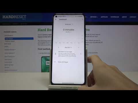 How to Check Total Screen Time on XIAOMI Mi 10T Pro – Phone Usage Statistics