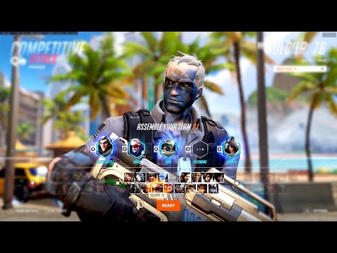KABAJI SOLDIER 76 and HANZO - OVERWATCH 2 TOP 500 SEASON 4