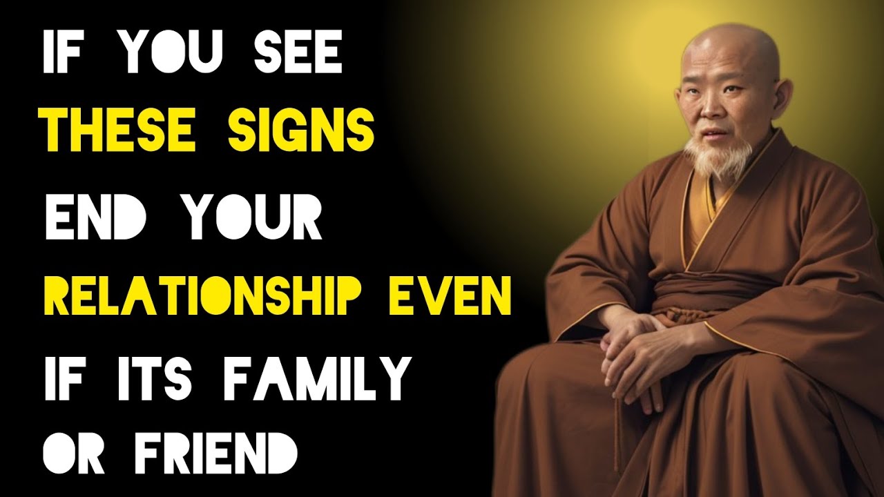 9 Signs You Should End The Relationship Even If It's Family Or Friends - Zen And Buddhist Teachings.