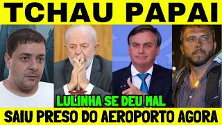 BOMBA!! Prisão chocante no aeroporto! Filho de Lula se da mal e cena viraliza repercussão agora para