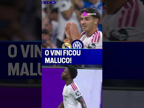 VINI TAVA LIVRE! ERA SÓ O BRAHIM ROLAR PRO BRASILEIRO QUE ERA GOL NA CERTA #shorts