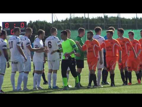 FC Jois gegen ASV Neufeld 1:3 (1:2) - Die Mannschaften betreten das Spielfeld